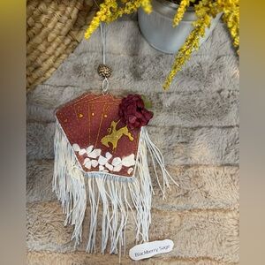 BlackBerry Sage handmade cards car freshie